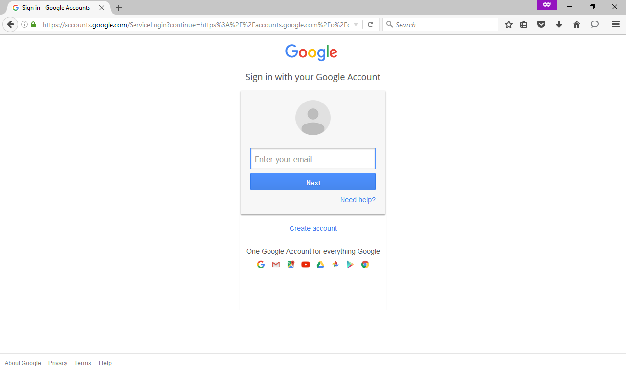 Google Authentication