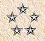 5-star colar emblem