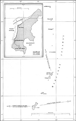 Map: Marianas Islands