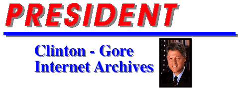 [Clinton-Gore Internet Archives]